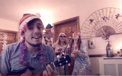¡Mele Kalikimaka! Canción navideña de la familia Warn